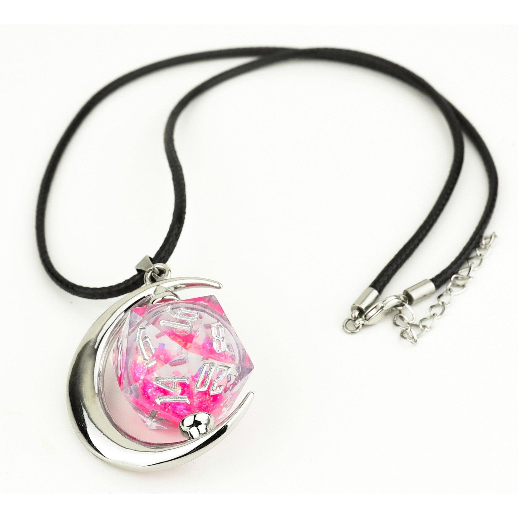 Collier D20 Valentines' Snowglobe - La Ribouldingue