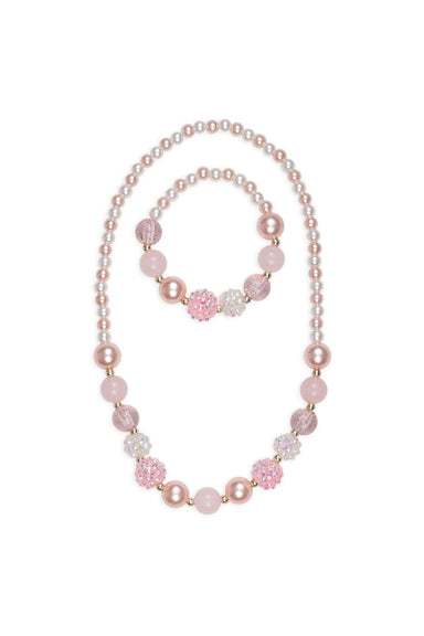 Collier et Bracelet - Pinky Pearl - La Ribouldingue