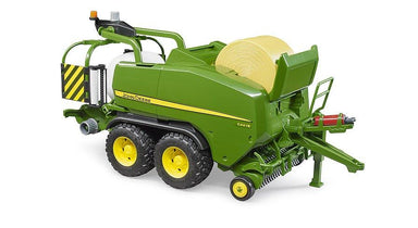 Combiné presse enrubanneuse John Deere C441R - La Ribouldingue