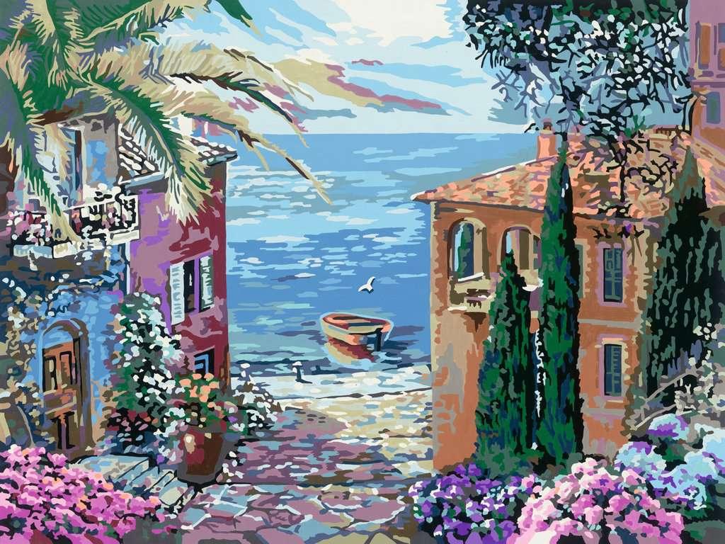 CreArt - Grand format - Mediterranean Landscape - La Ribouldingue