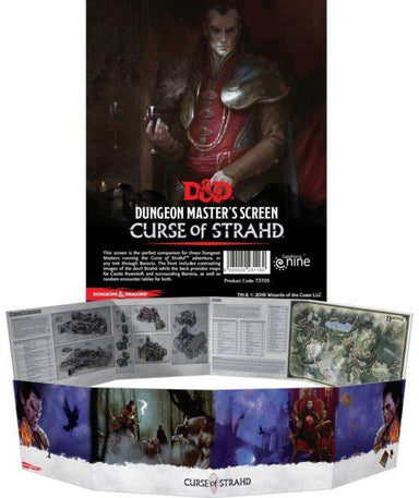 D&D - Curse Of Strahd - Dm Screen (Ang) - La Ribouldingue