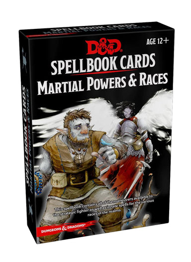 D&D - Spellbook Cards - Martial Powers and Races (Ang) - La Ribouldingue