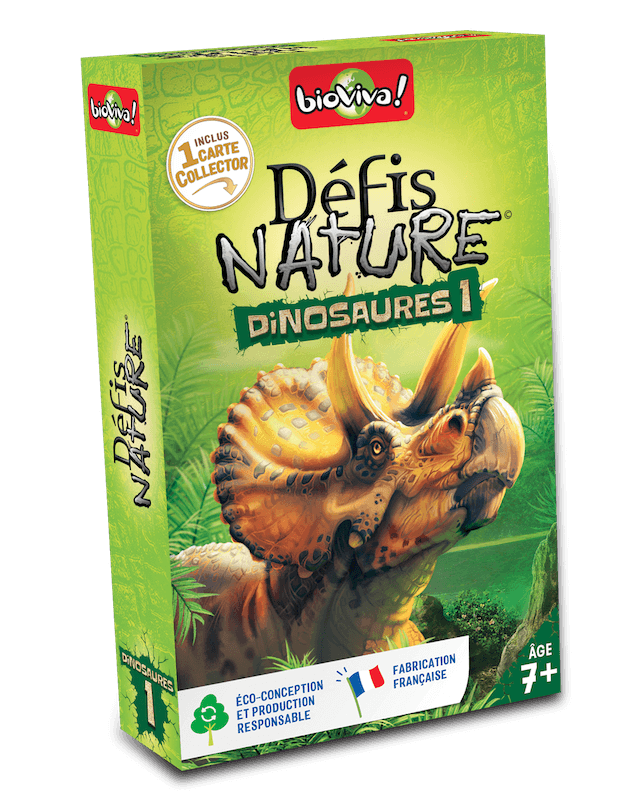 Défis Nature - Dinosaures 1 Vert (Fr) - La Ribouldingue