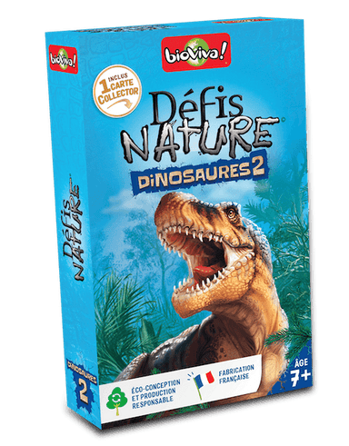 Défis Nature - Dinosaures 2 Bleu (Fr) - La Ribouldingue