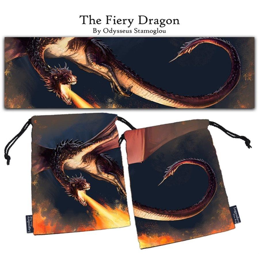 Dice Bag - Fiery Dragon - La Ribouldingue