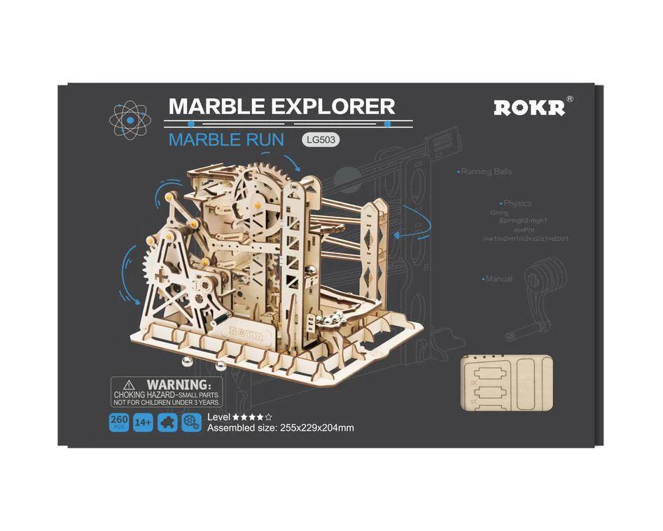 DIY Circuit de Billes - Marble Explorer (Bil) - La Ribouldingue