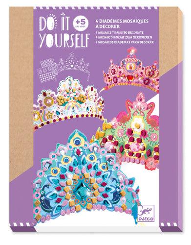 DIY - Diademes mosaiques - Princesses - La Ribouldingue