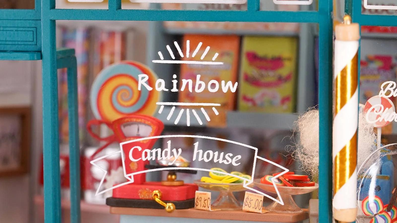 DIY House - Rainbow Candy House - La Ribouldingue