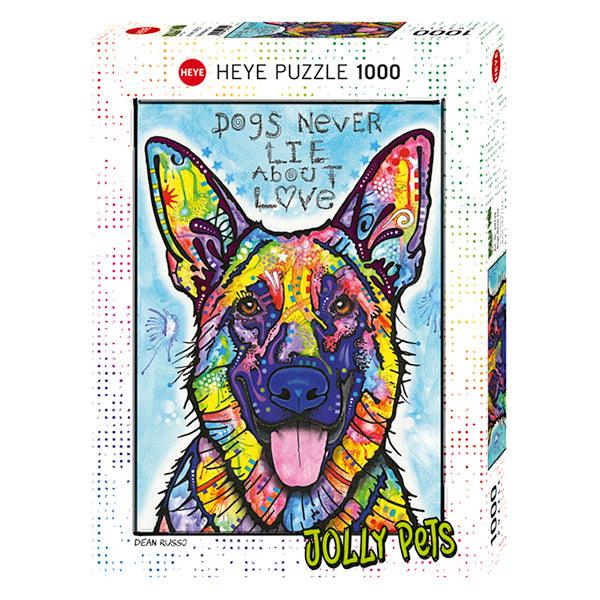 Dogs Never Lie About Love - Jolly Pets - 1000 mcx - La Ribouldingue