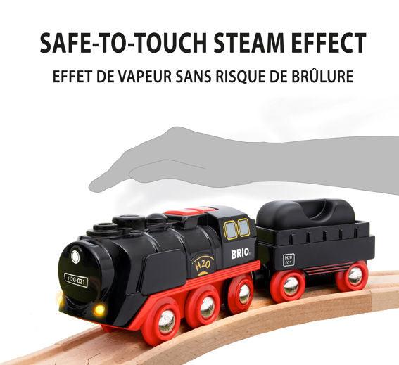 Ensemble Train Vapeur de Noël - La Ribouldingue