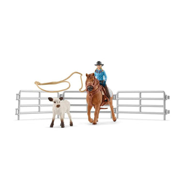 Equipe de Cowboy et leurs lassos - Farm World - La Ribouldingue