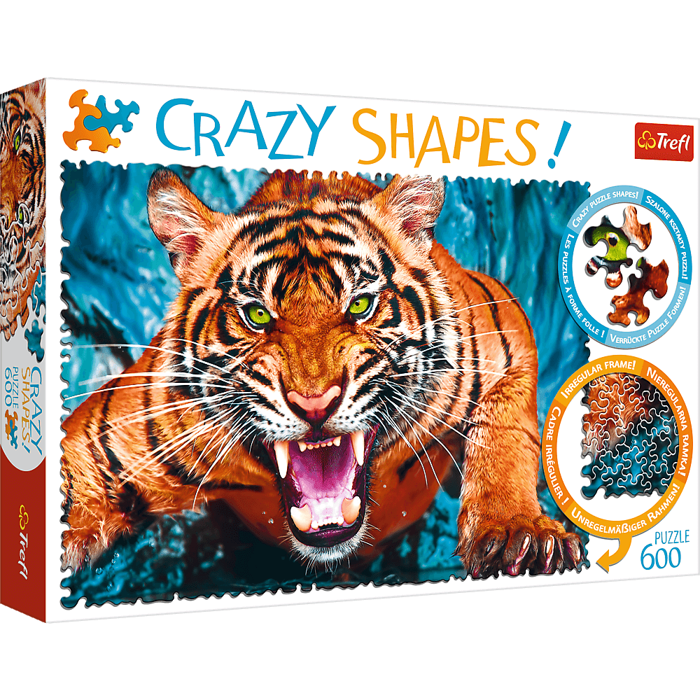 Face à Face avec un Tigre - Crazy Shapes - 600 mcx - La Ribouldingue