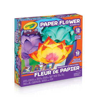 Fleur de papier - Experience scientifique - La Ribouldingue