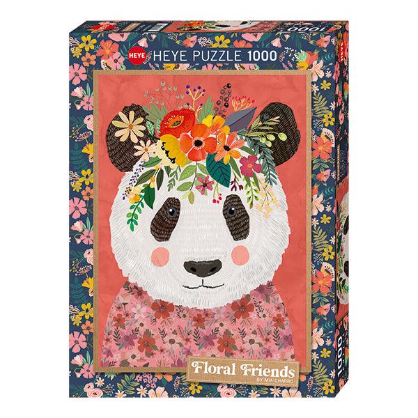 Floral Friends - Cuddly Panda - 1000 mcx - La Ribouldingue