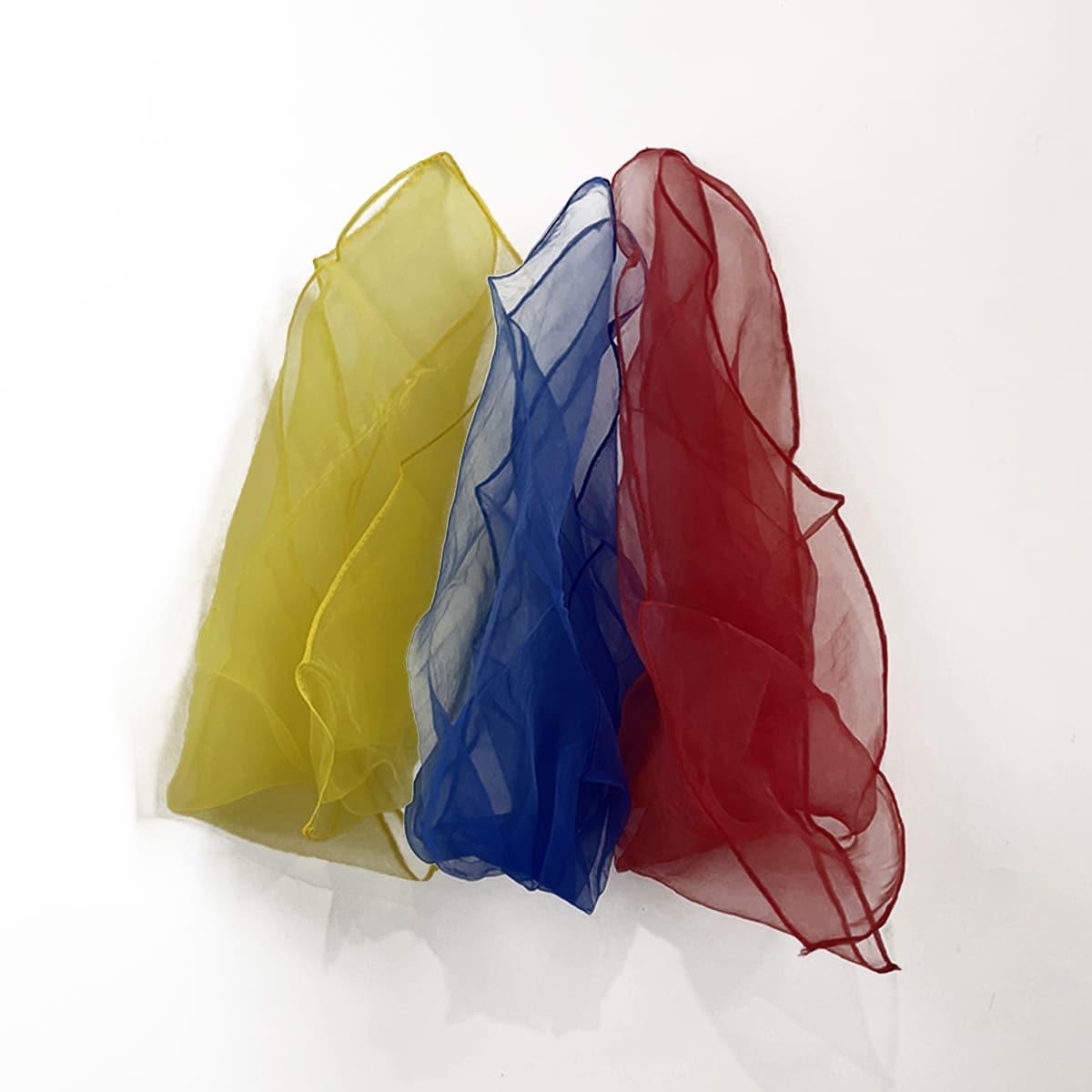 Foulards à Jongler en Nylon 40cm - La Ribouldingue