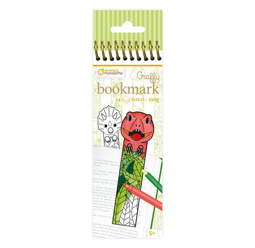 Graffy Bookmark - Dinausaures - La Ribouldingue