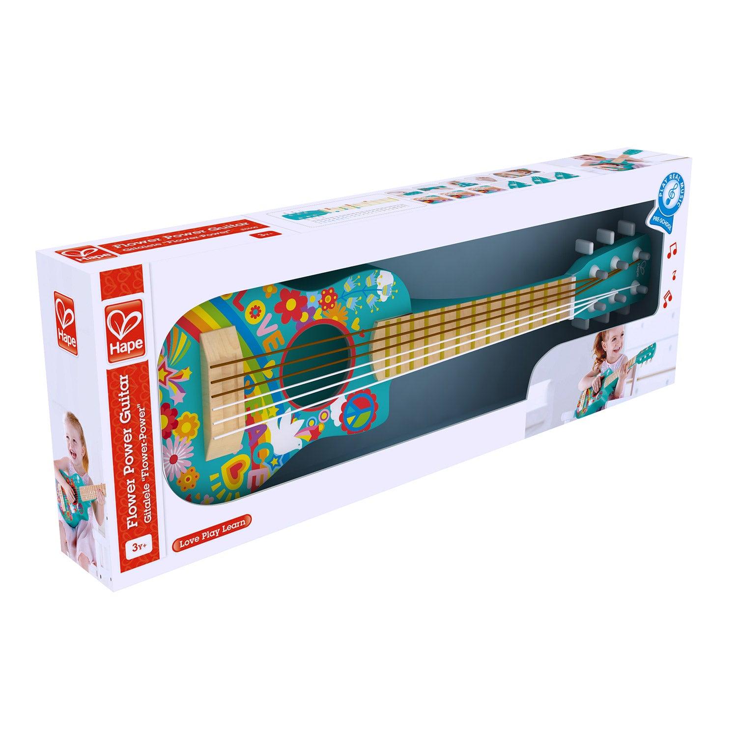 Guitare Flower Power - La Ribouldingue