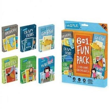 Hoyle - 6-in-1 Fun Pack (Ang) - La Ribouldingue