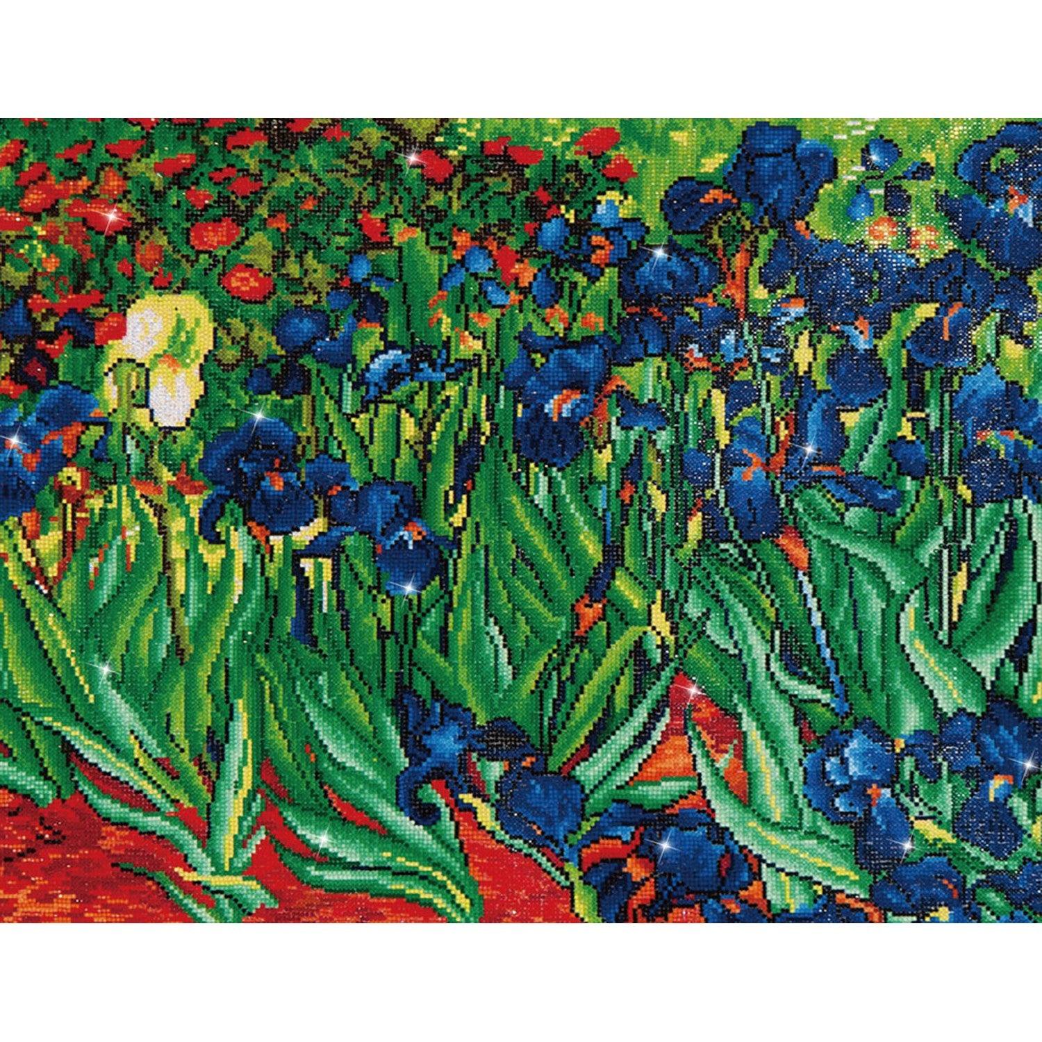 Irises - Van Gogh - Avancé - La Ribouldingue