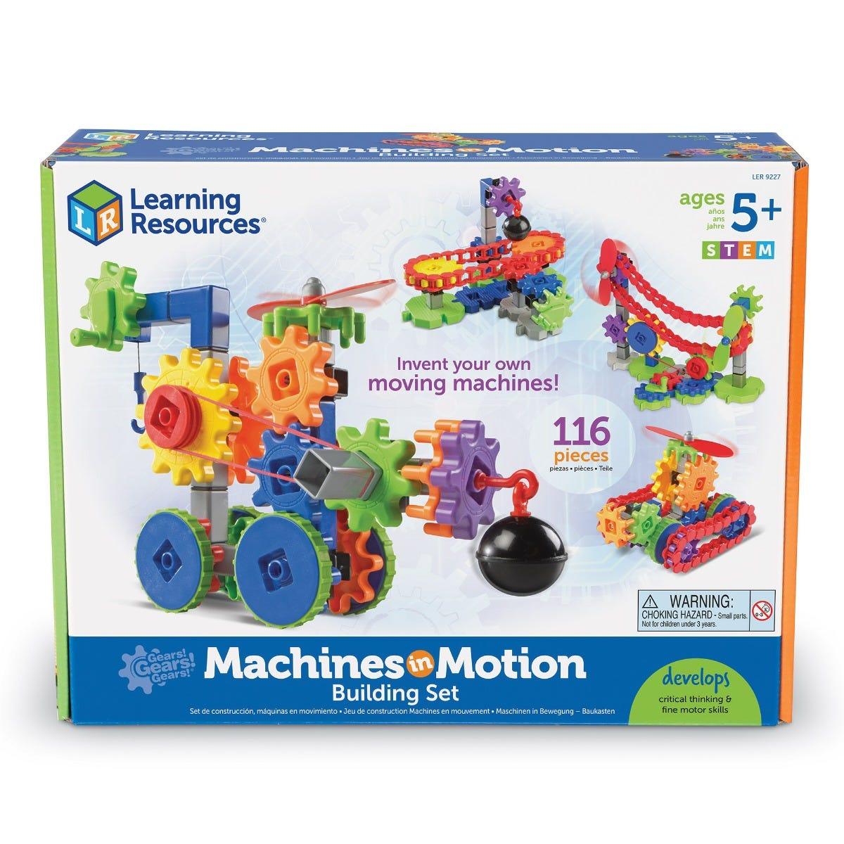 Jeu de Construction - Gears! Gears! Machines in Motion - La Ribouldingue