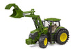 John Deere 7R avec chargeur avant - La Ribouldingue