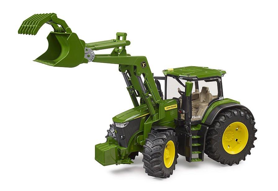 John Deere 7R avec chargeur avant - La Ribouldingue