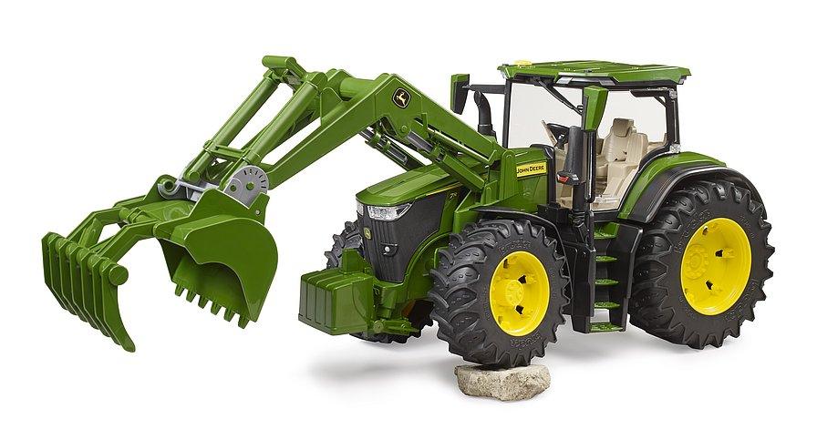 John Deere 7R avec chargeur avant - La Ribouldingue