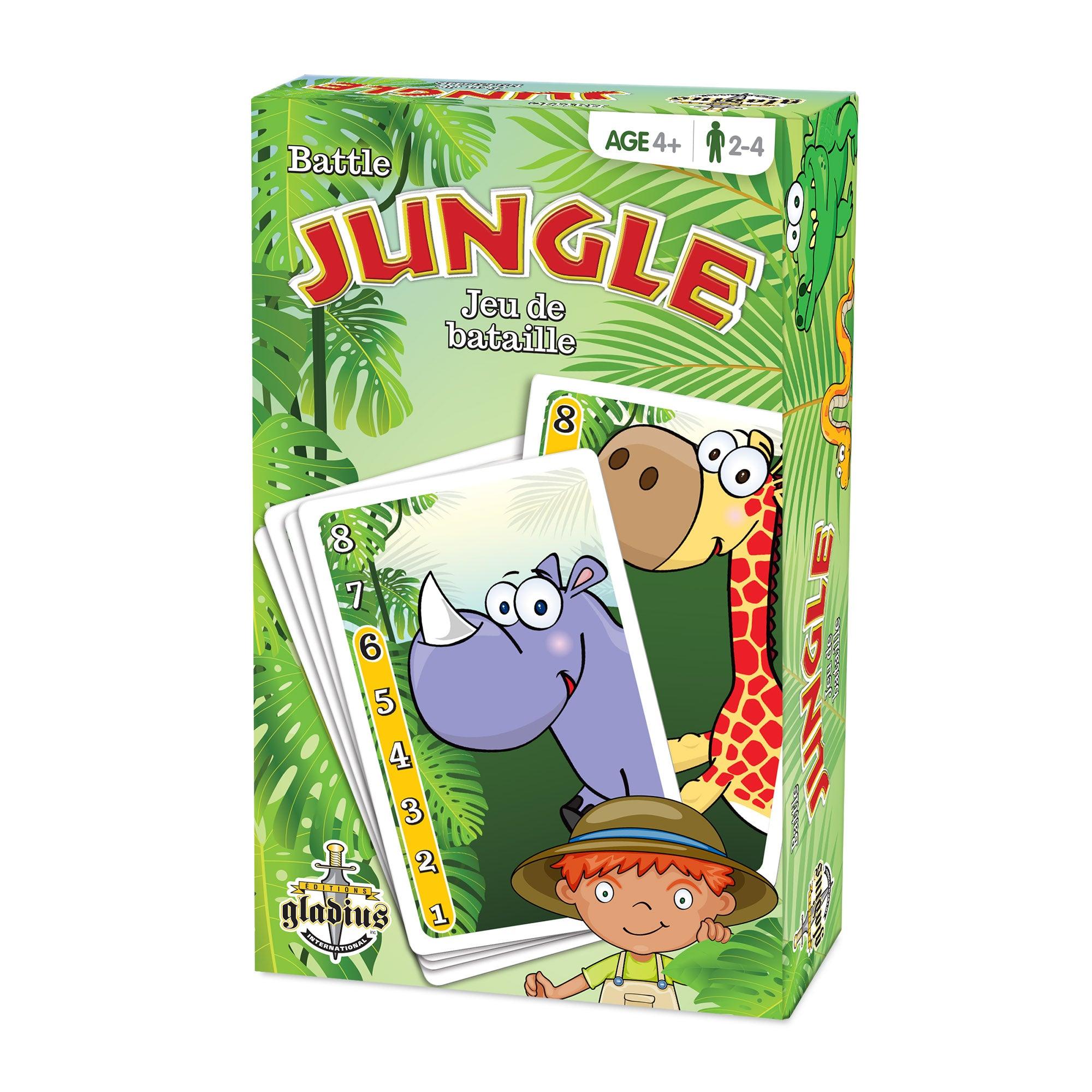 Jungle - Jeu de bataille (Bil) - La Ribouldingue