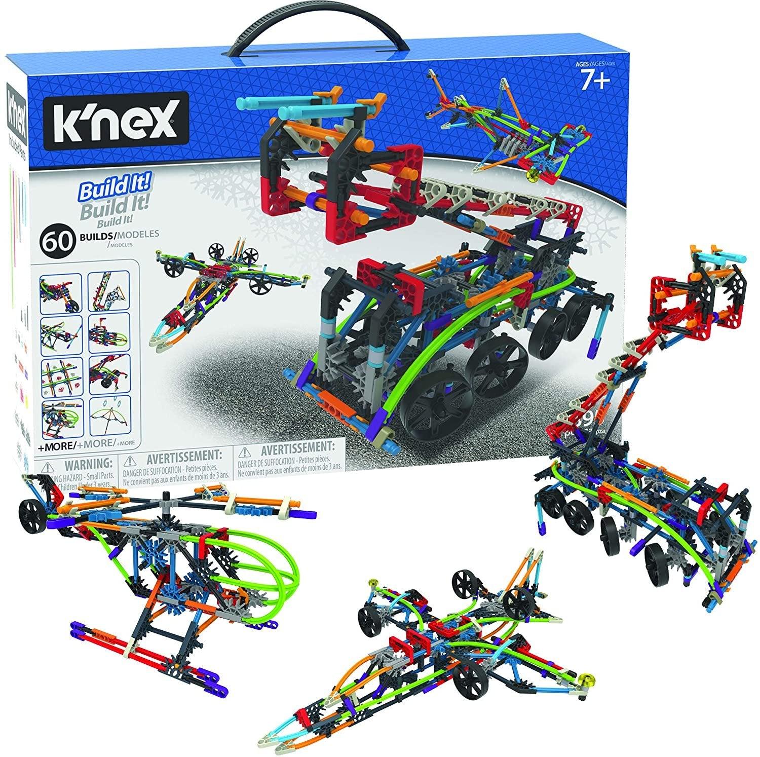 K'Nex 398 mx 60 modeles Intermediaire - La Ribouldingue