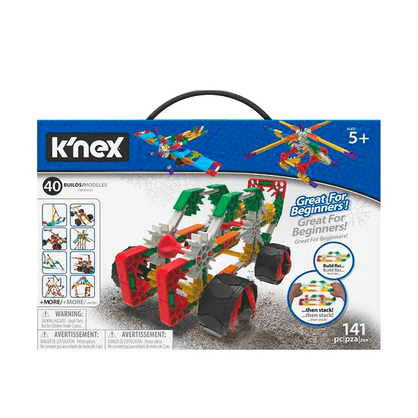 K'Nex - Ensemble 141 pcs - Débutant - La Ribouldingue