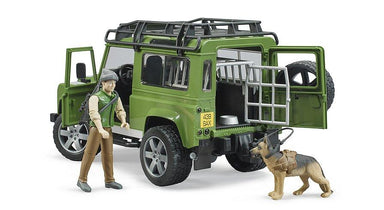 Land Rover Defender Station avec garde forestier - La Ribouldingue