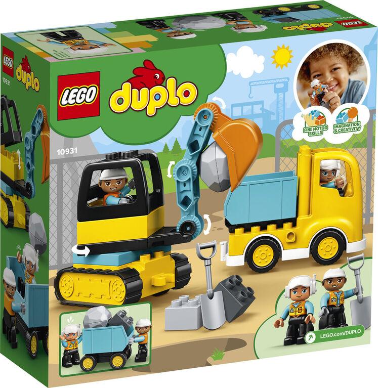 Le camion et la l'excavatrice - Duplo - La Ribouldingue