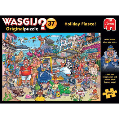 Le fiasco des vacances - Wasgij Original #37 - 1000 mcx - La Ribouldingue