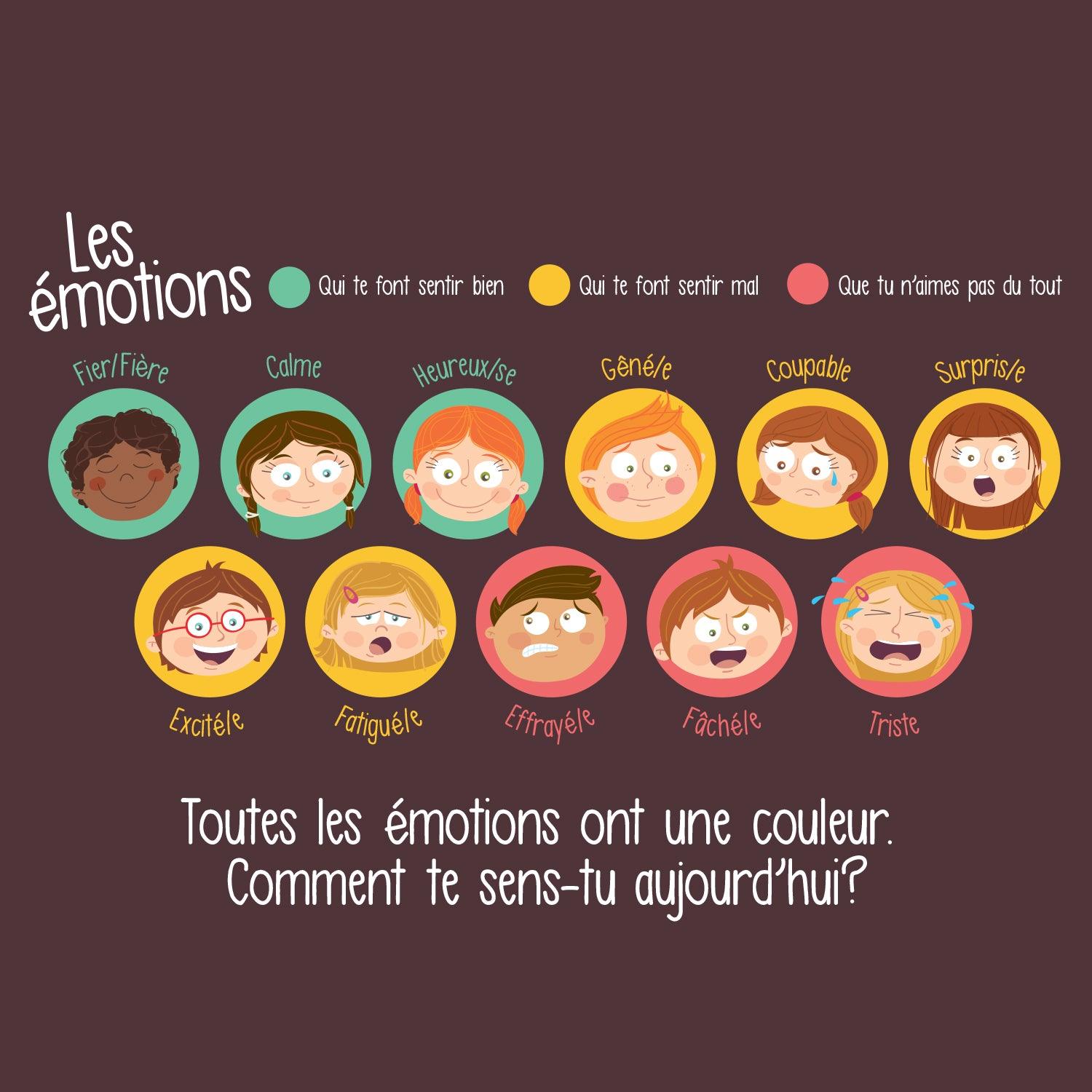 Les couleurs de mes émotions - La Ribouldingue