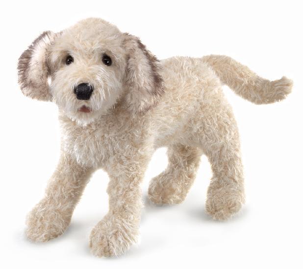 Marionnette - Chien Labradoodle - La Ribouldingue