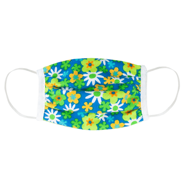 Masque de protection 6 à 12 ans - Fleurs - La Ribouldingue