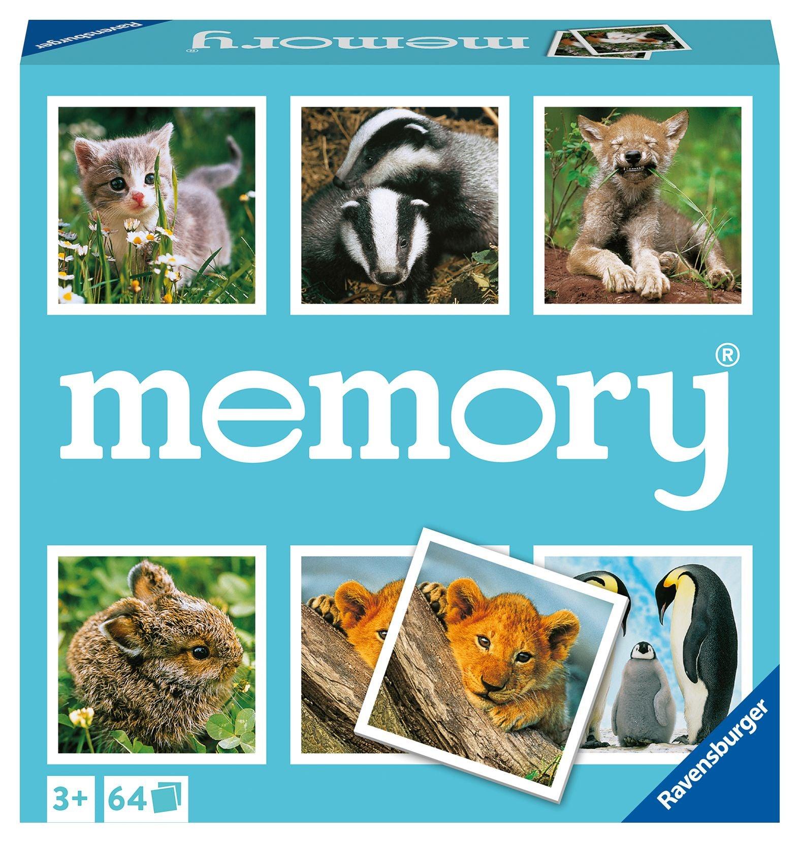 Memory - Bébés animaux (Multi) - La Ribouldingue