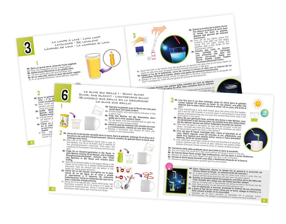 Mini Lab - Fluorescent et Phosphorescent (Multi) - La Ribouldingue