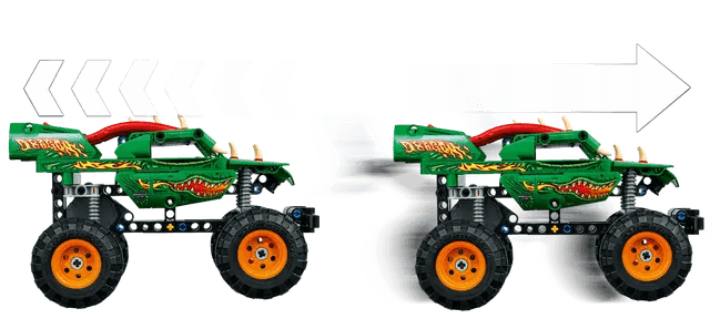 Monster Jam Dragon - Technic - La Ribouldingue