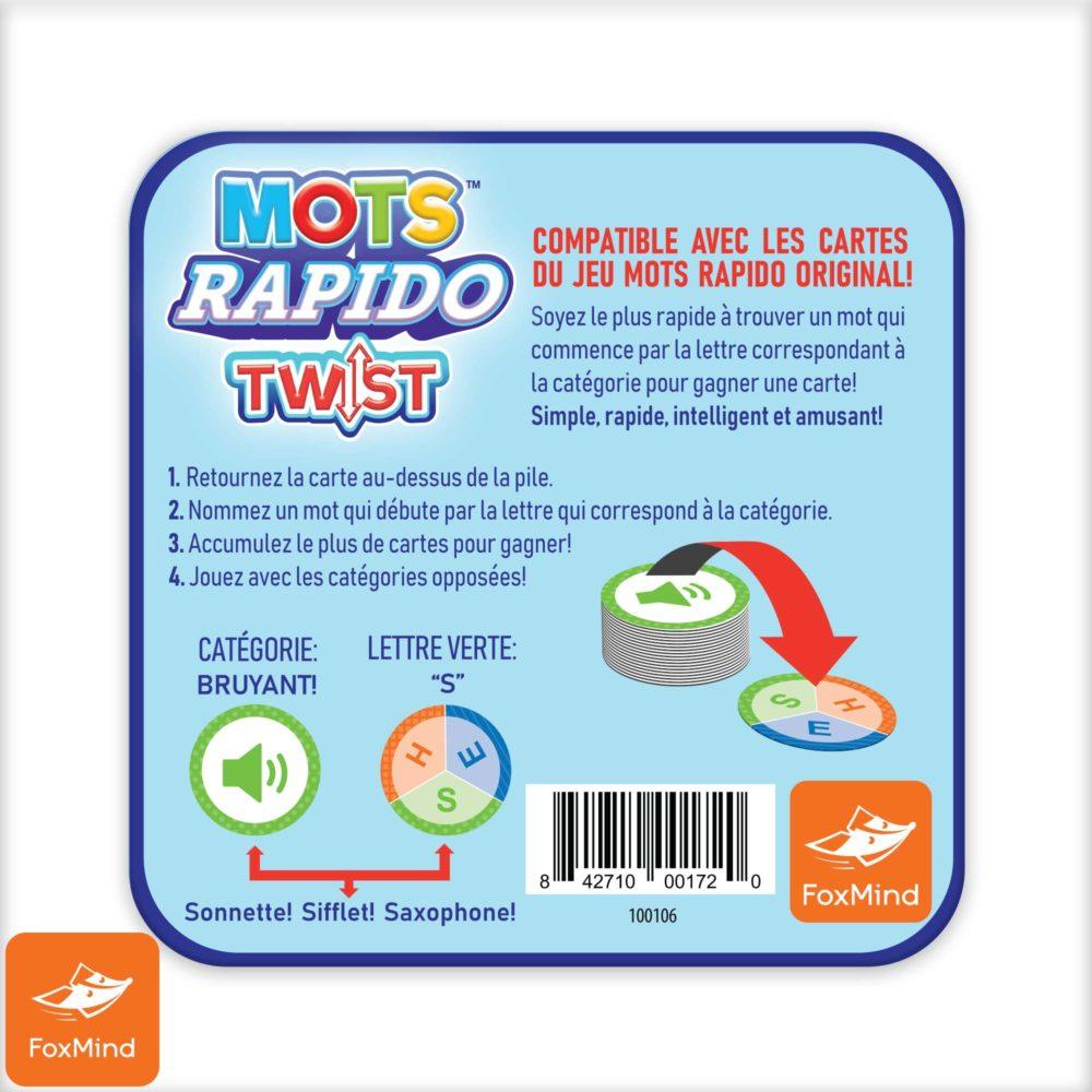 Mots Rapido Twist (Fr) - La Ribouldingue