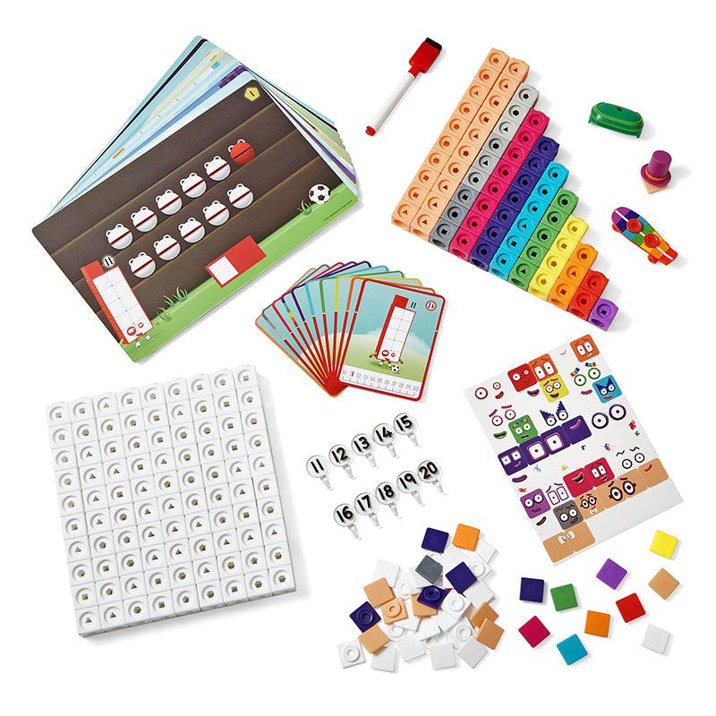 Number Blocks - Kit d'Activité MathLink (11-20) (Multi) - La Ribouldingue