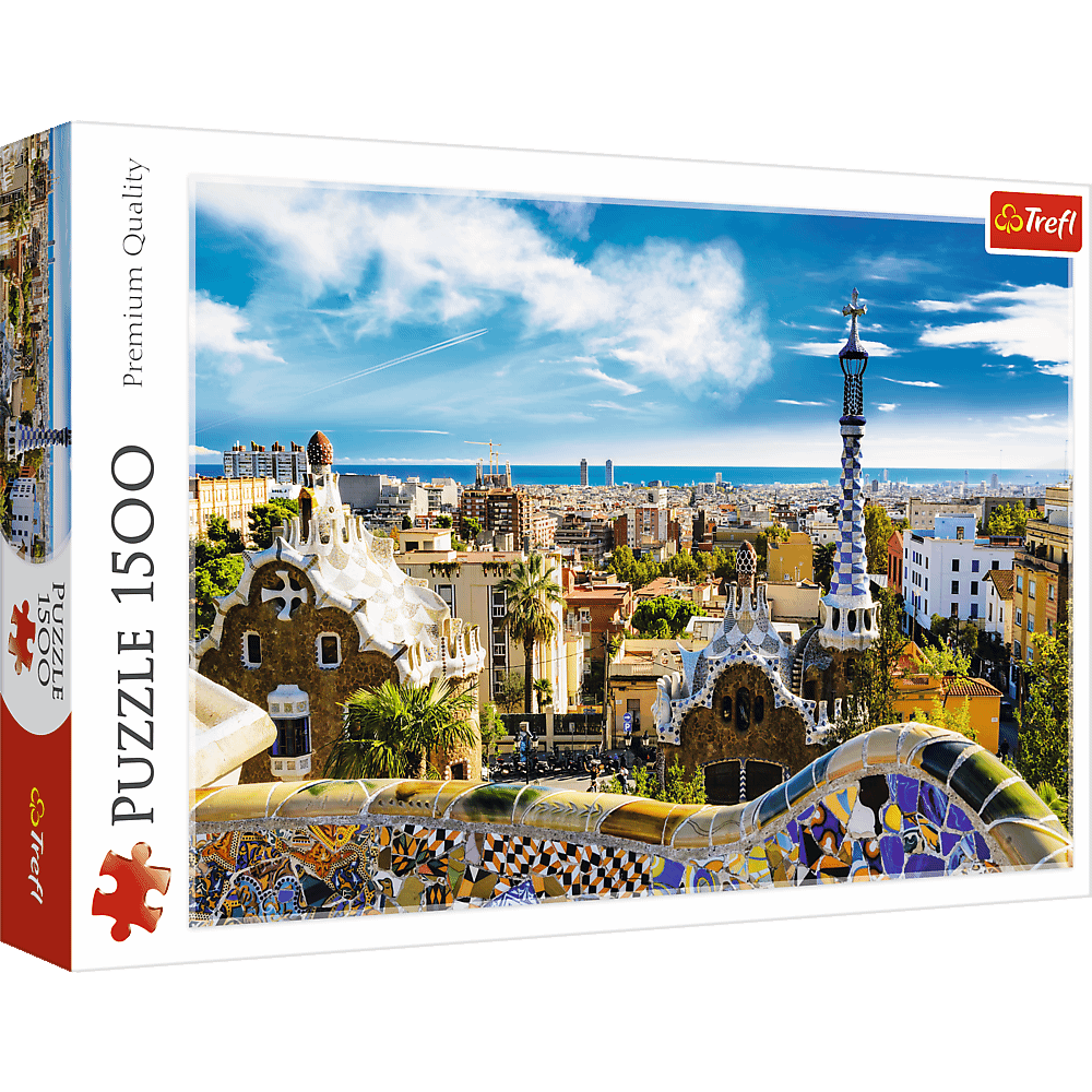 Parc Guell - Barcelone - 1500 mcx - La Ribouldingue