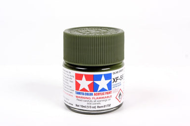 Peinture Acrylique Mini XF-58 Vert olive - La Ribouldingue