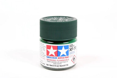 Peinture Acrylique Mini XF-70 Vert foncé 2 - La Ribouldingue