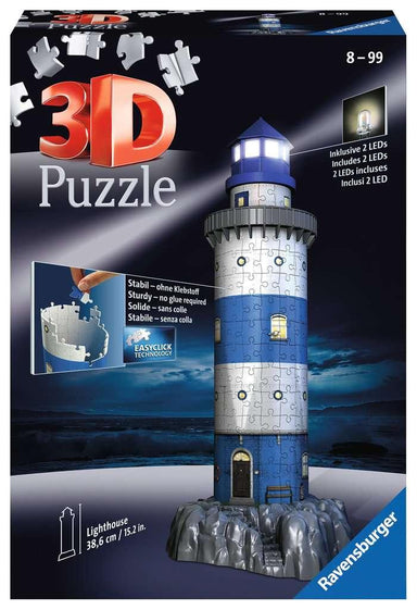 Phare illuminé - 216 mcx 3D - La Ribouldingue