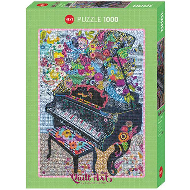 Piano - Quilt Art - 1000 mcx - La Ribouldingue