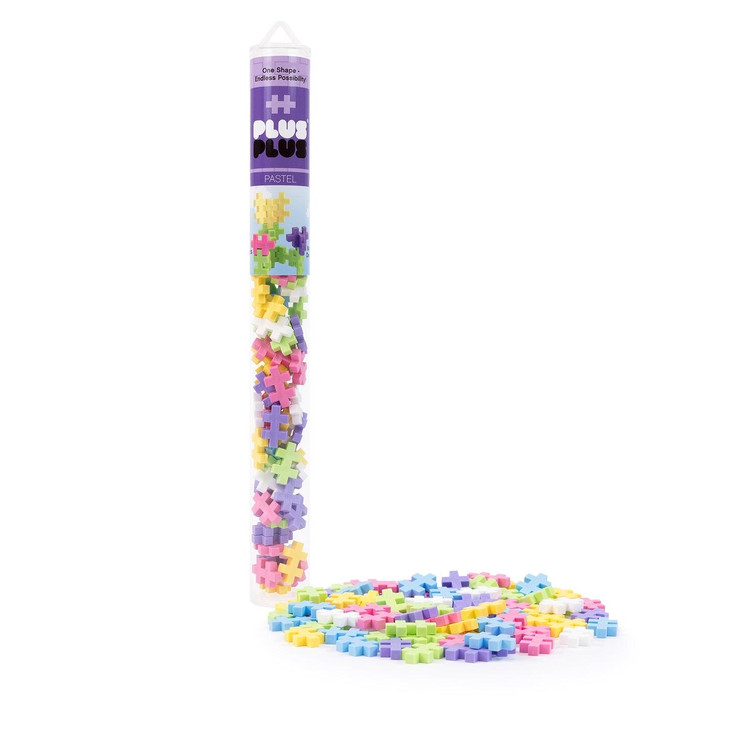 Plus Plus - Mini Tube Pastel - 70mcx - La Ribouldingue