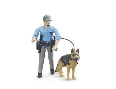 Policier Bworld avec chien - La Ribouldingue