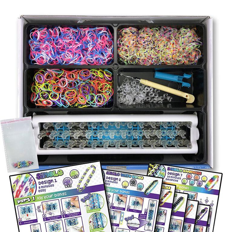 Rainbow Loom - Trousse d'artisanat de bracelets - La Ribouldingue