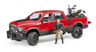 RAM 2500 Power Wagon avec Ducati Desert Sled et conducteur - La Ribouldingue